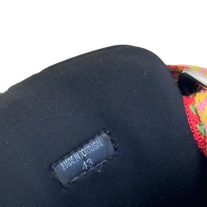 LANVIN CURB LEATHER SNEAKER BLACK / MULTICOLOURED 43 / UK9 | UK 9, Black
