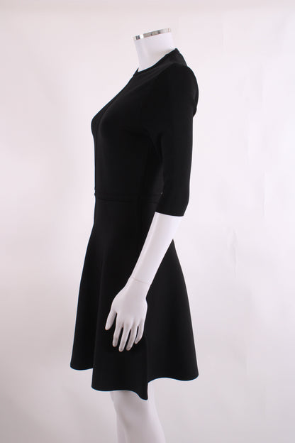 Victoria Victoria Beckham S/S Rib Knit Dress Black 10 | O/S, Black