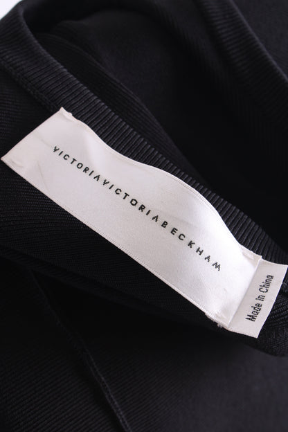 Victoria Victoria Beckham S/S Rib Knit Dress Black 10 | O/S, Black