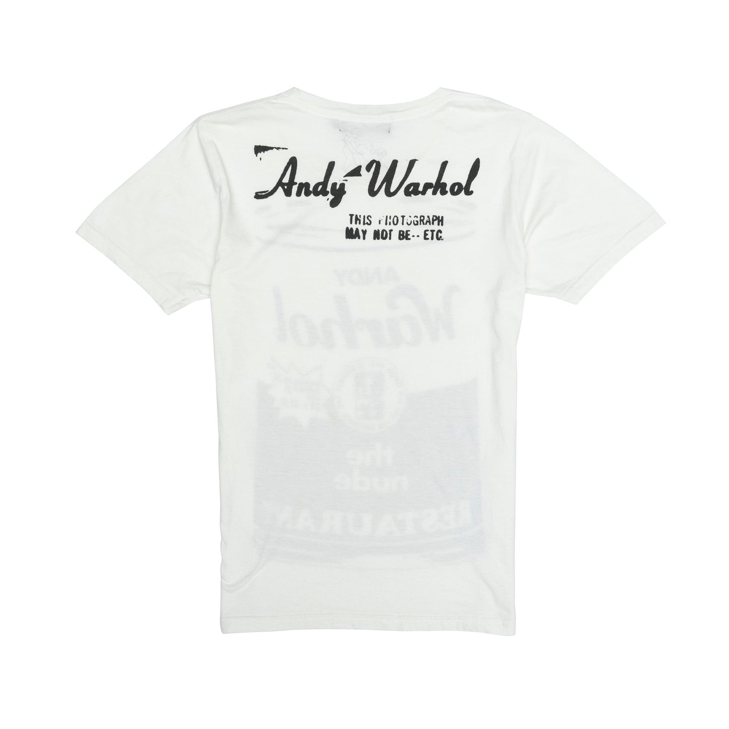 Hysteric Glamour x Andy Warhol "The Nude Restaurant" Graphic Tee