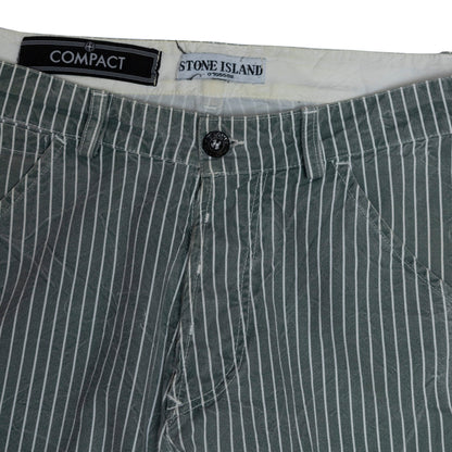 Stone Island Compact Hickory Striped Work Trousers