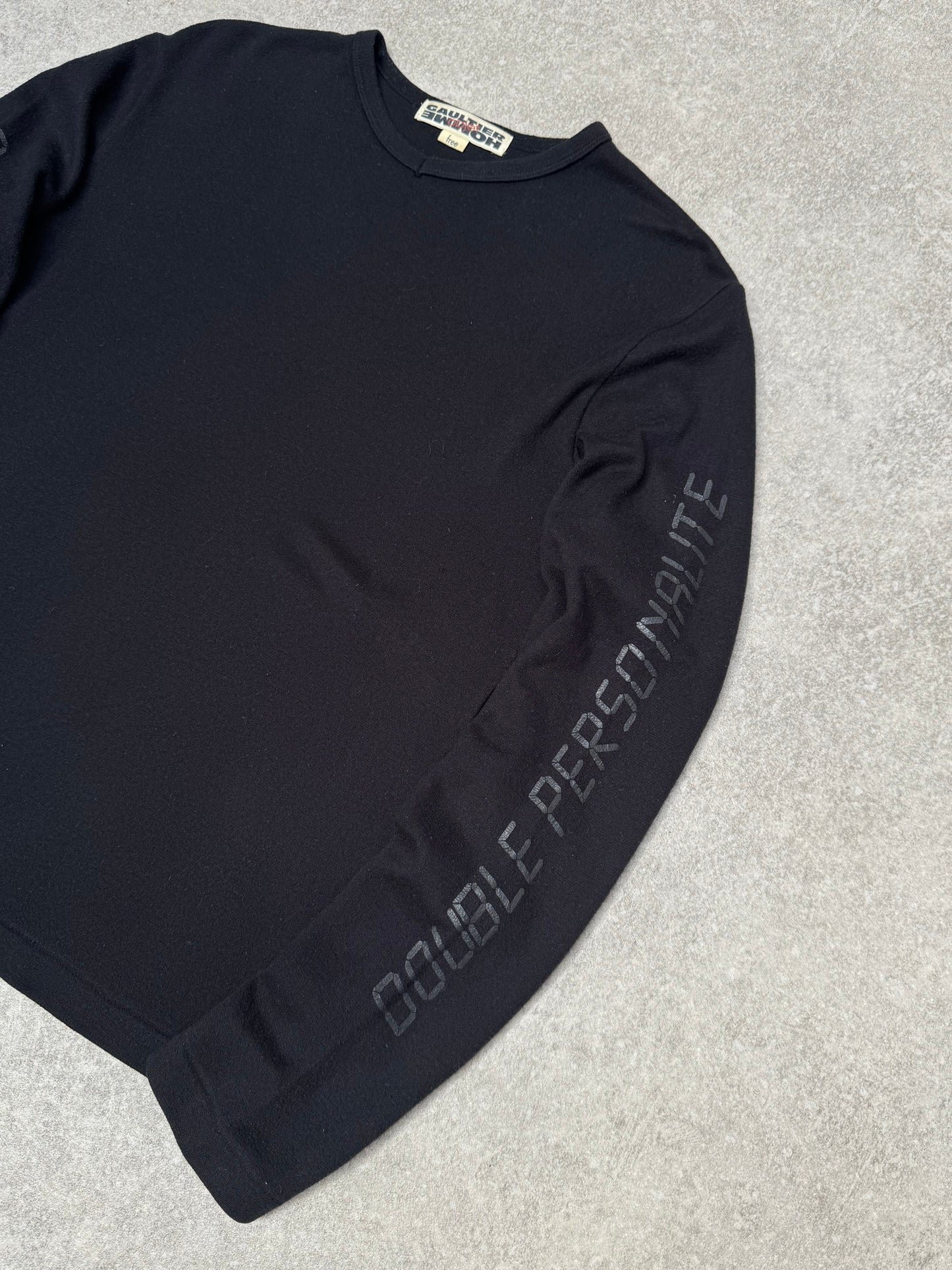 JPG Homme 'Double Personalite' Long Sleeve Sweatshirt