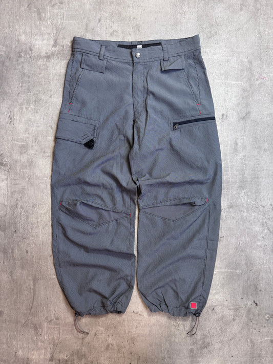 Marithe Francois Girbaud Grid Cargo Trousers