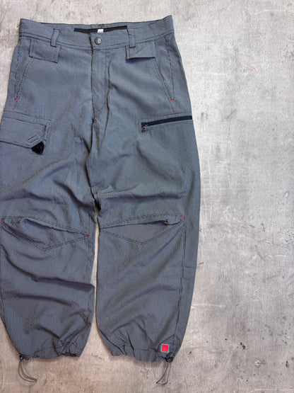 Marithe Francois Girbaud Grid Cargo Trousers