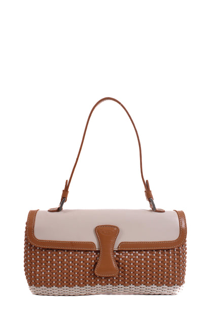 TODS Women Handbag Tan/ Cream | O/S, Multicoloured