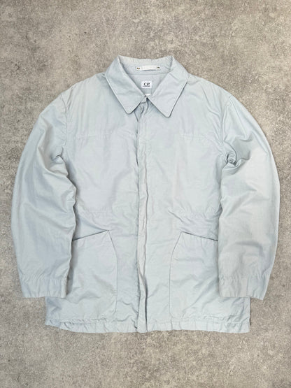 C.P. Company Baby Blue Nylon Harrington Jacket
