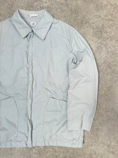 C.P. Company Baby Blue Nylon Harrington Jacket