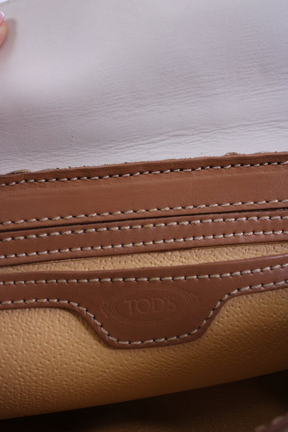 TODS Women Handbag Tan/ Cream | O/S, Multicoloured