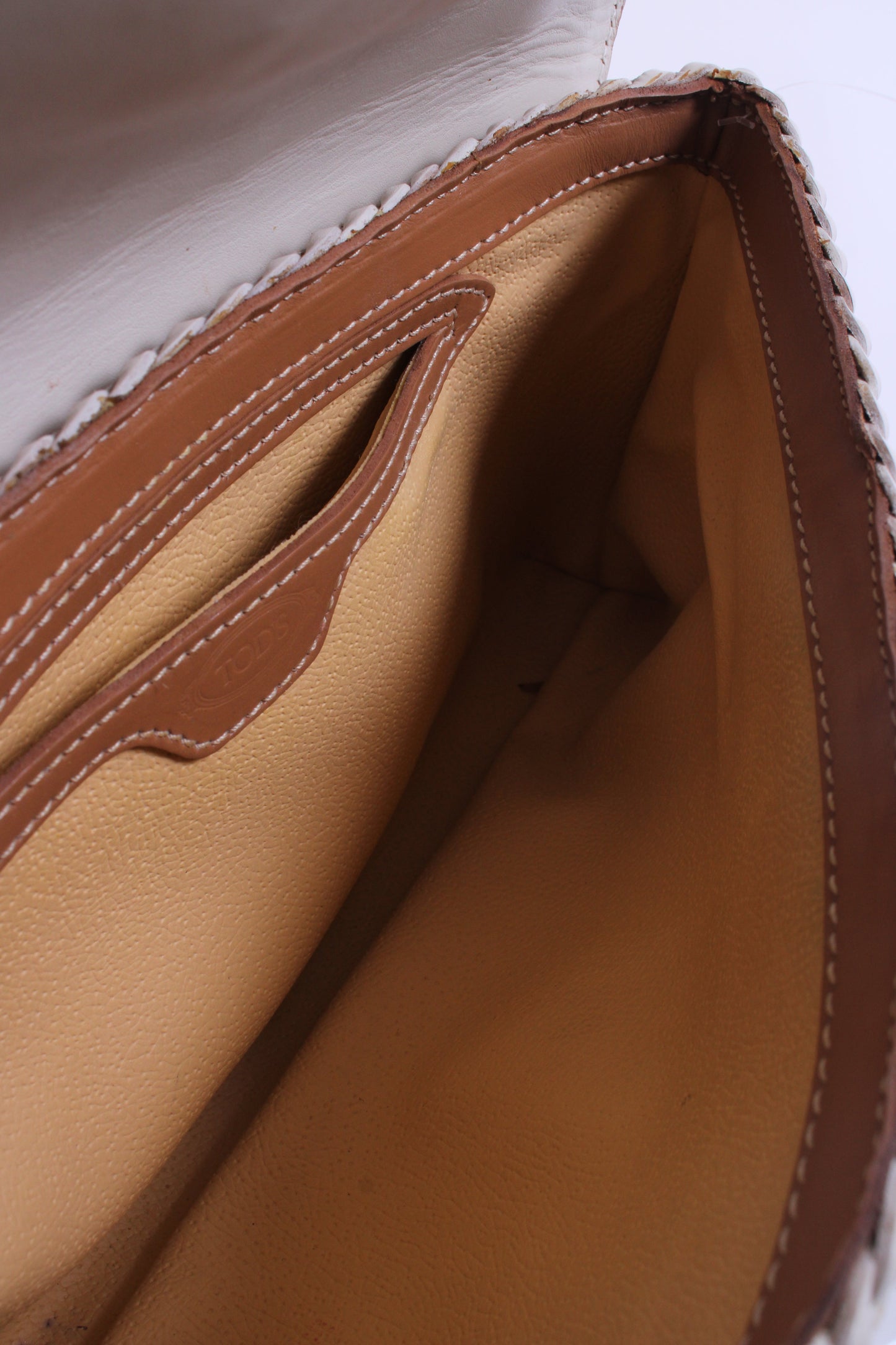 TODS Women Handbag Tan/ Cream | O/S, Multicoloured