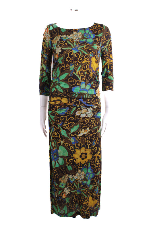 Etro Printed Dress Brown 46 | O/S, Brown