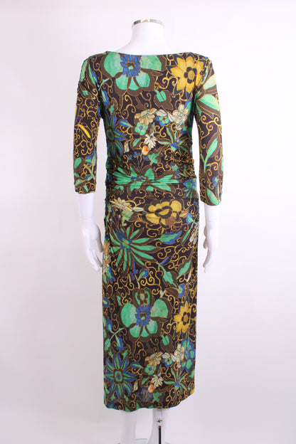 Etro Printed Dress Brown 46 | O/S, Brown
