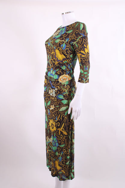 Etro Printed Dress Brown 46 | O/S, Brown