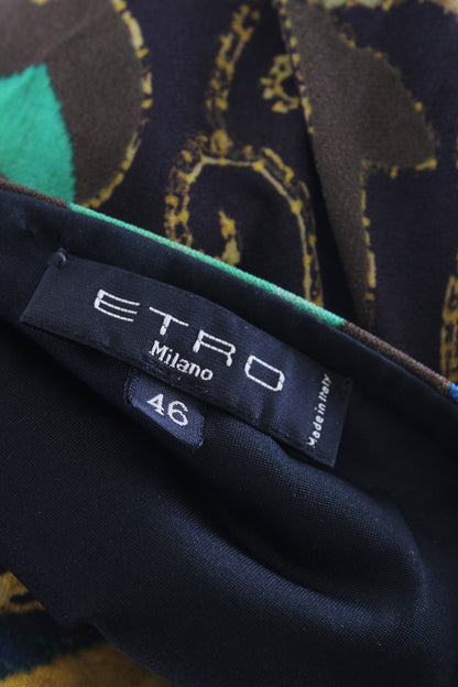Etro Printed Dress Brown 46 | O/S, Brown