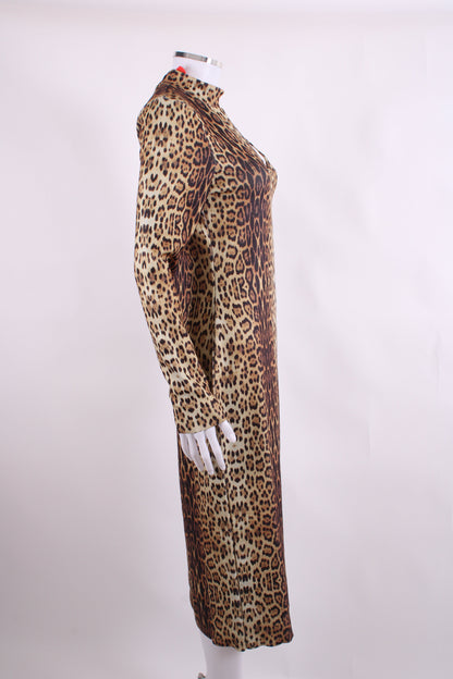 Roberto Cavalli Leopard Cut Out Dress Leopard 42 | O/S, Leopard