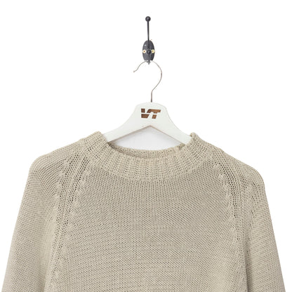 SS1997 CP Company Low Gauge Beige Cotton Knit Sweater