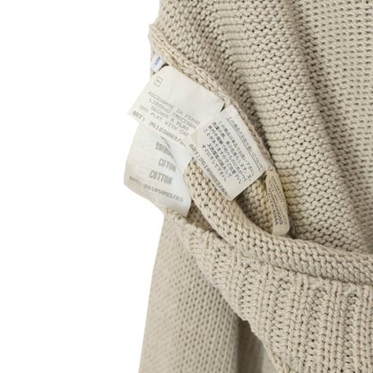 SS1997 CP Company Low Gauge Beige Cotton Knit Sweater