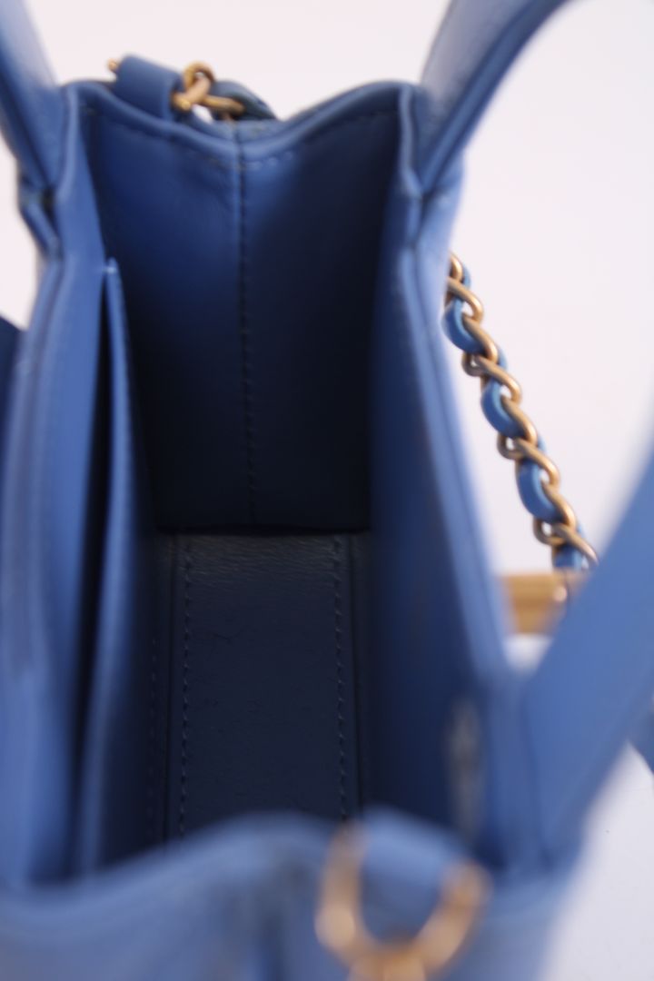 Chanel Micro Kelly Handbag Blue | O/S, Blue