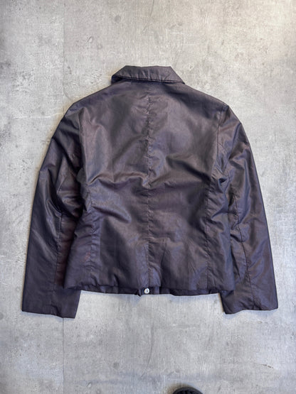 Issey Miyake Hai Sporting Gear Brown Cropped Padded Jacket