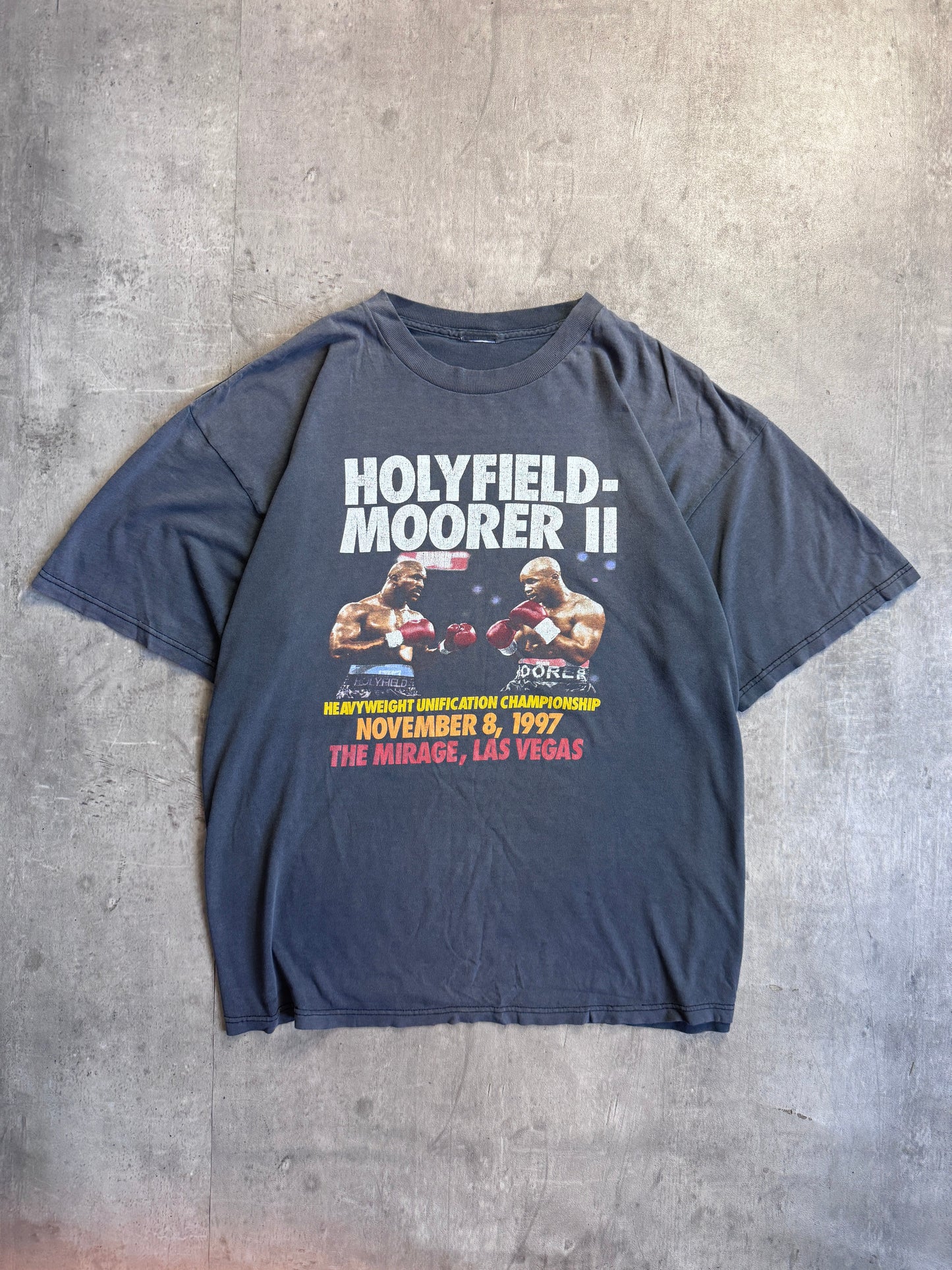 1997 Holyfield vs Moorer Boxing Graphic Tee