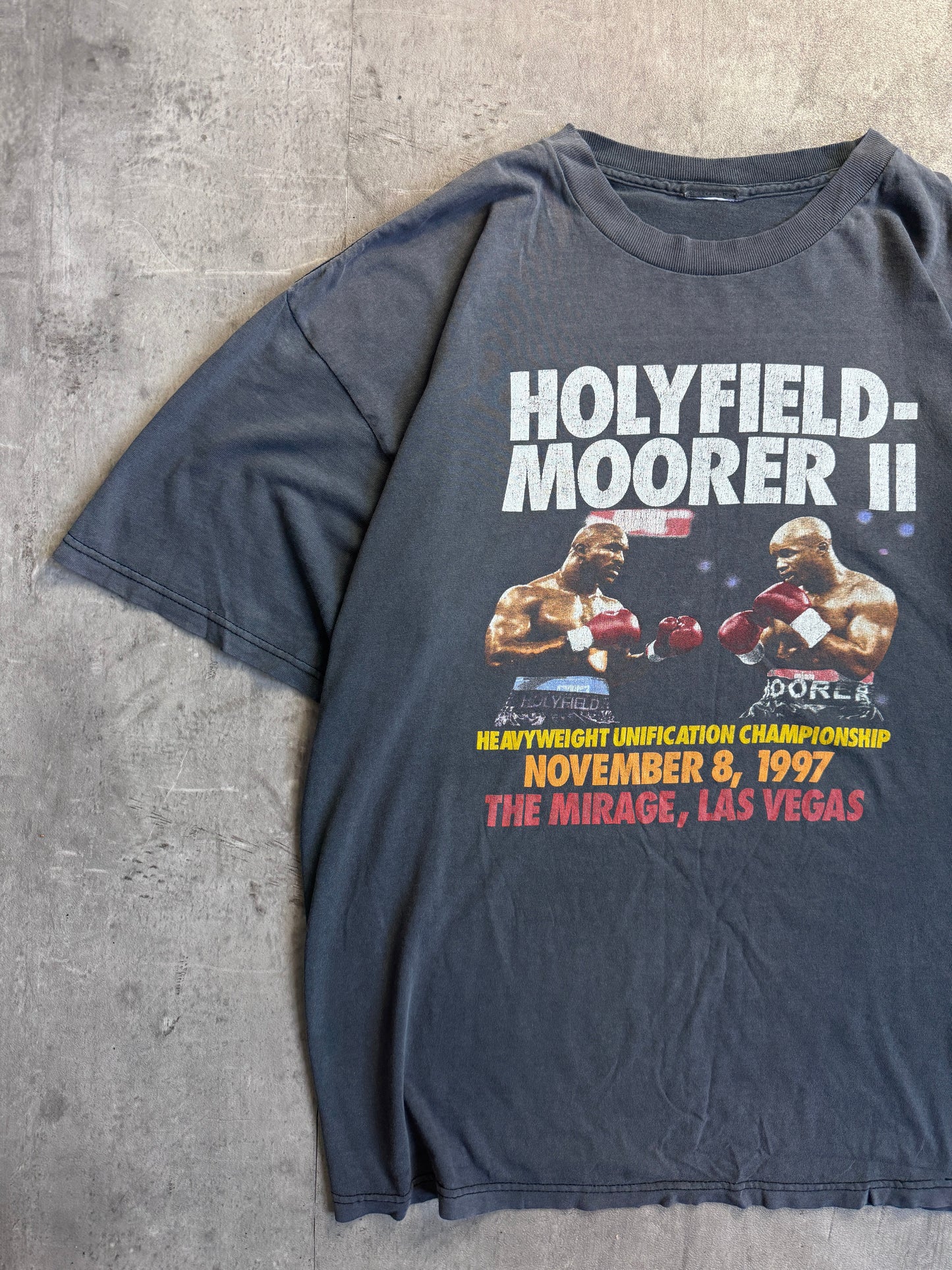 1997 Holyfield vs Moorer Boxing Graphic Tee