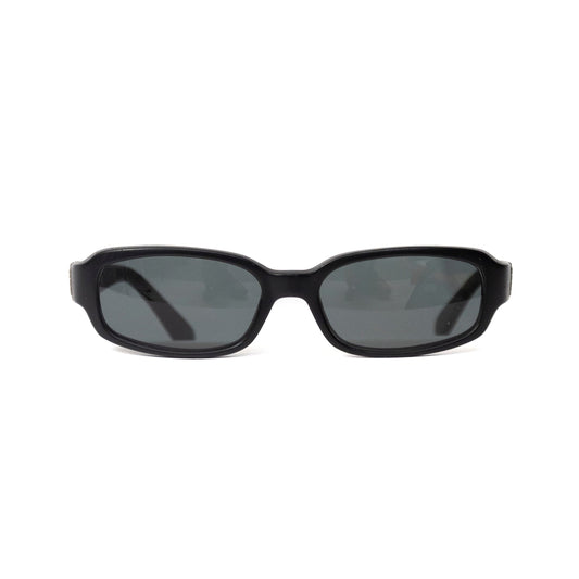 Versus Versace Squared Lens Blackout Sunglasses