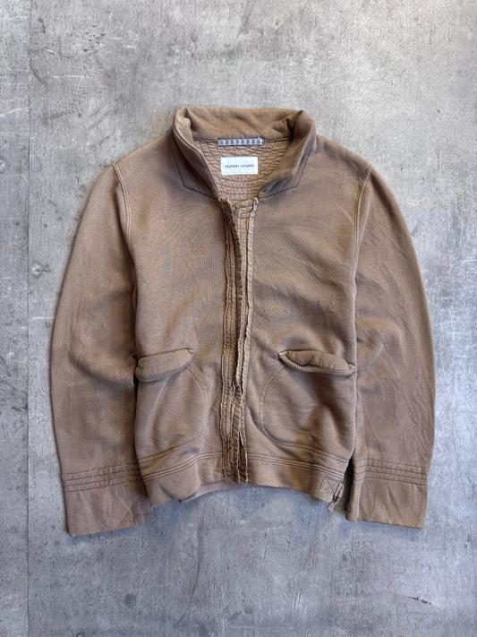 Tsumori Chisato Beige Zip Up Sweater