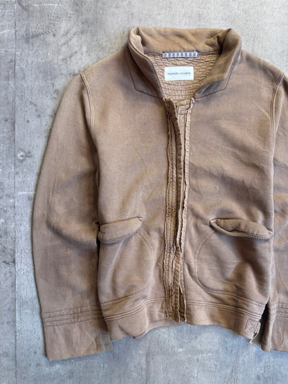 Tsumori Chisato Beige Zip Up Sweater