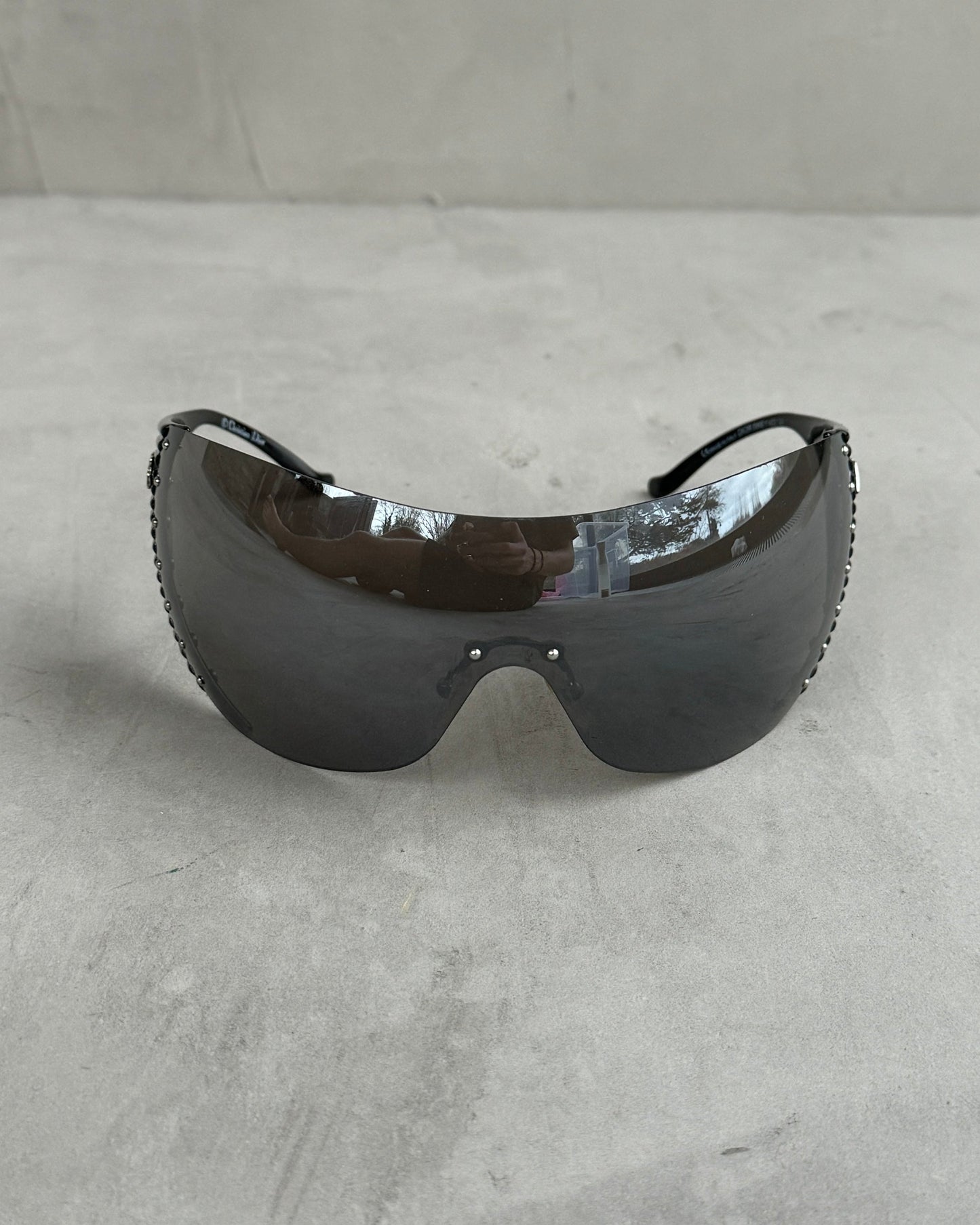 DIOR BIKE 1 WRAP AROUND SUNGLASSES | O/S, Black