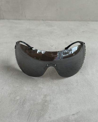 DIOR BIKE 1 WRAP AROUND SUNGLASSES | O/S, Black