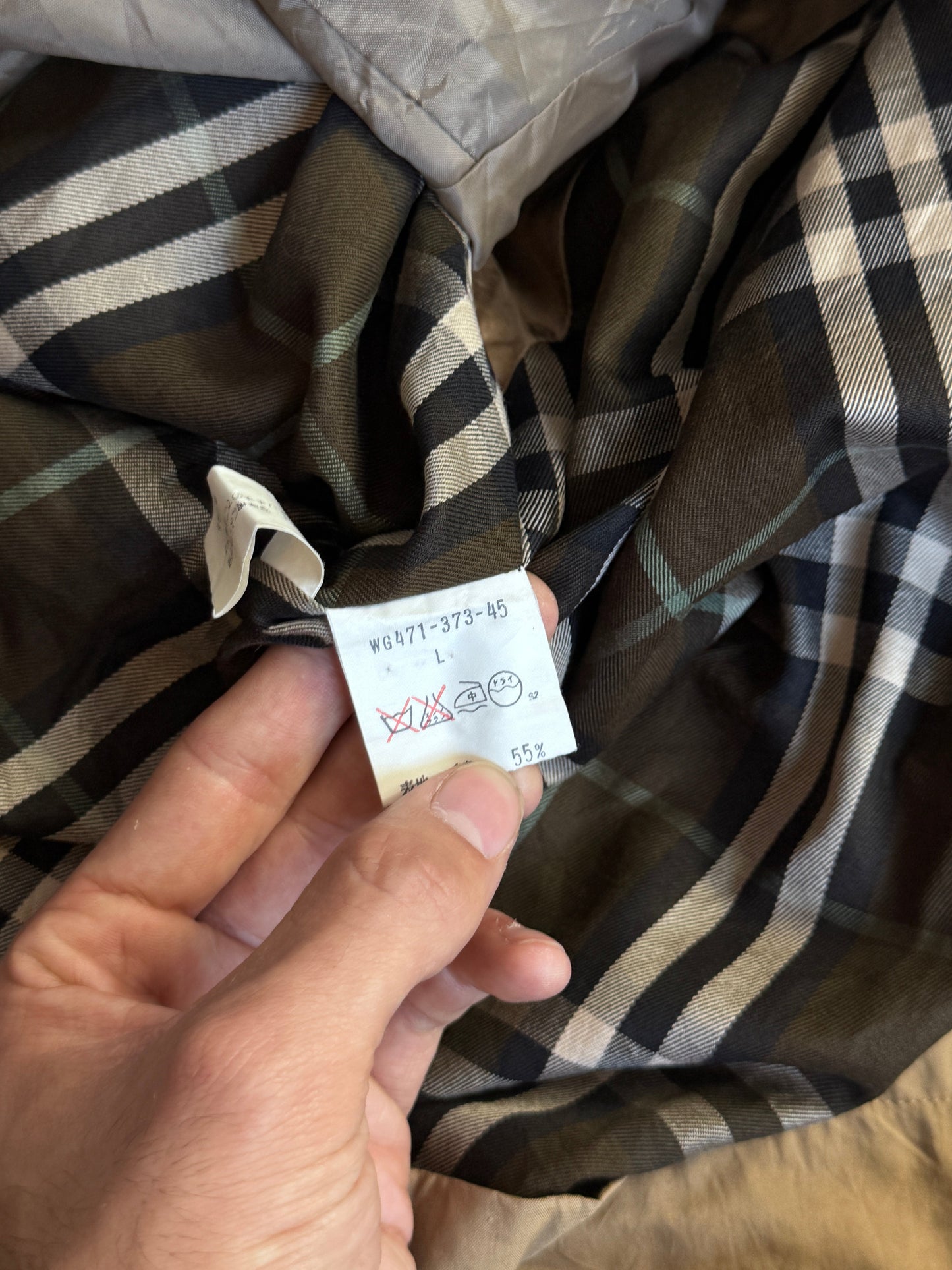 Burberry Beige Parka Jacket