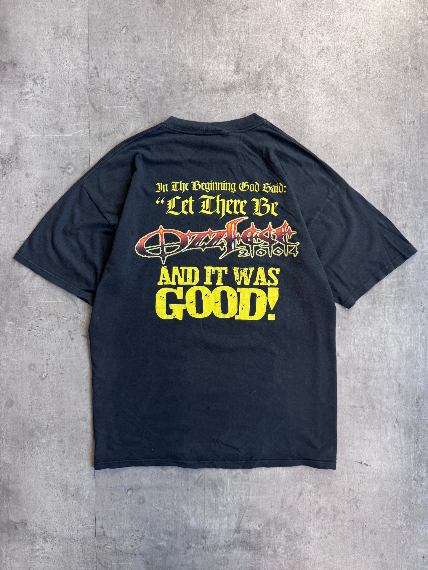 2004 Ozzy Osbourne 'Ozzfest' Graphic Tee