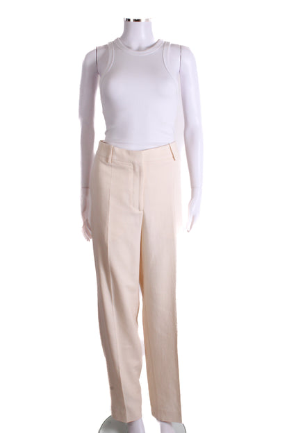 By Malene Birger Pleat Front Trousers Cream 14 | O/S, Cream