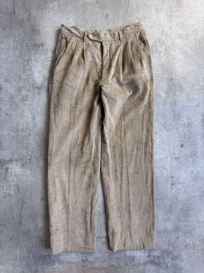 Valentino Beige Corduroy Trousers