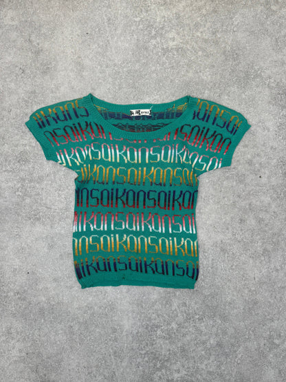 Kansai Spellout Multi Knitted Vest