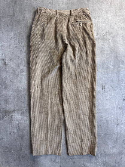 Valentino Beige Corduroy Trousers