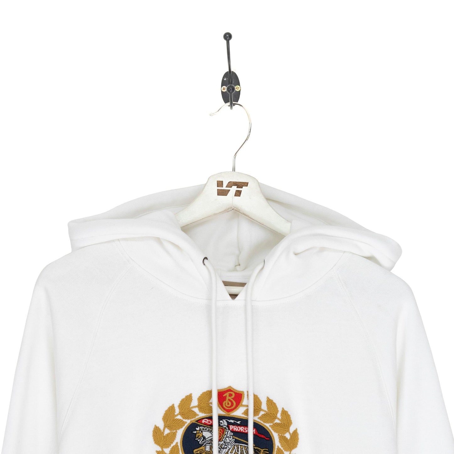 Burberrys Prorsum White Graphic Hoodie