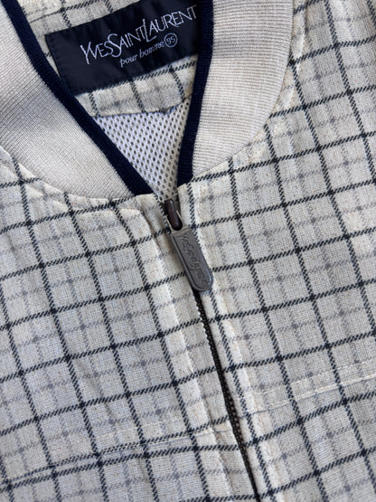 YSL Check Lightweight Bomber