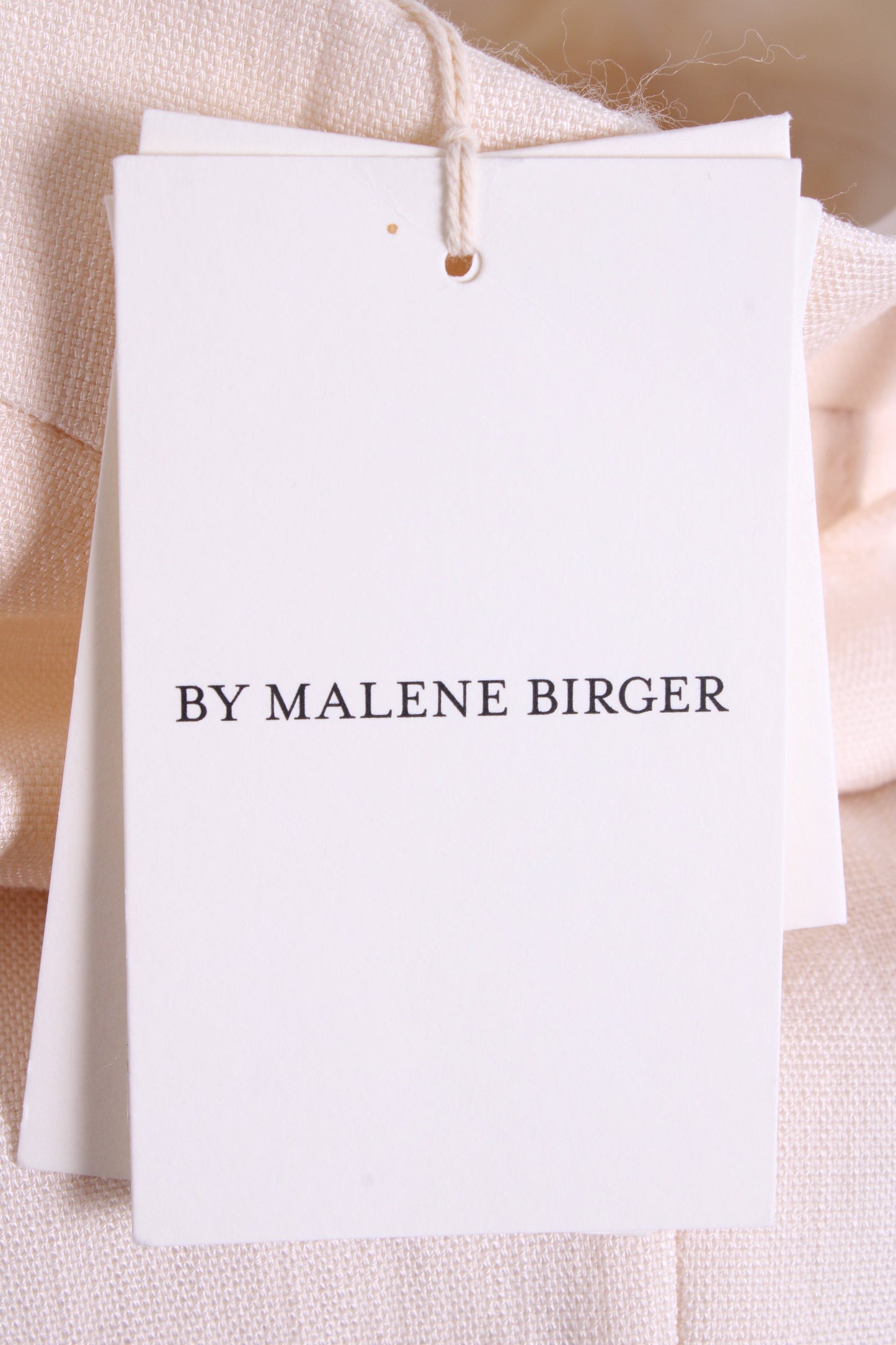 By Malene Birger Pleat Front Trousers Cream 14 | O/S, Cream