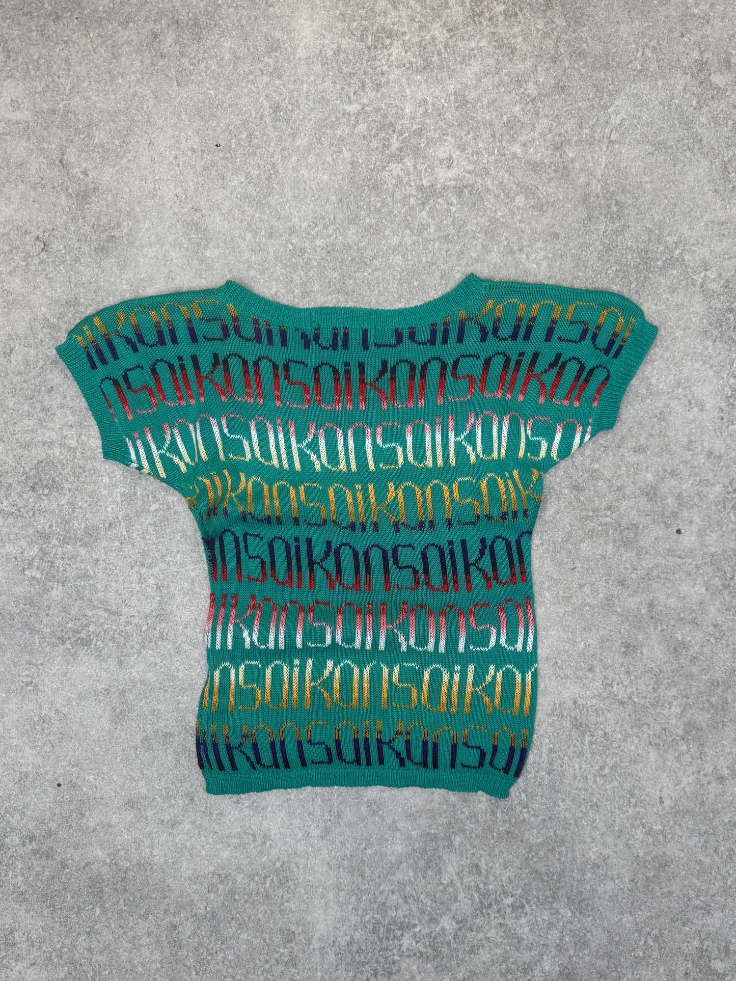 Kansai Spellout Multi Knitted Vest