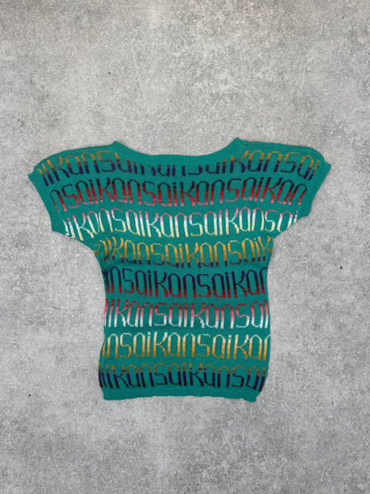 Kansai Spellout Multi Knitted Vest