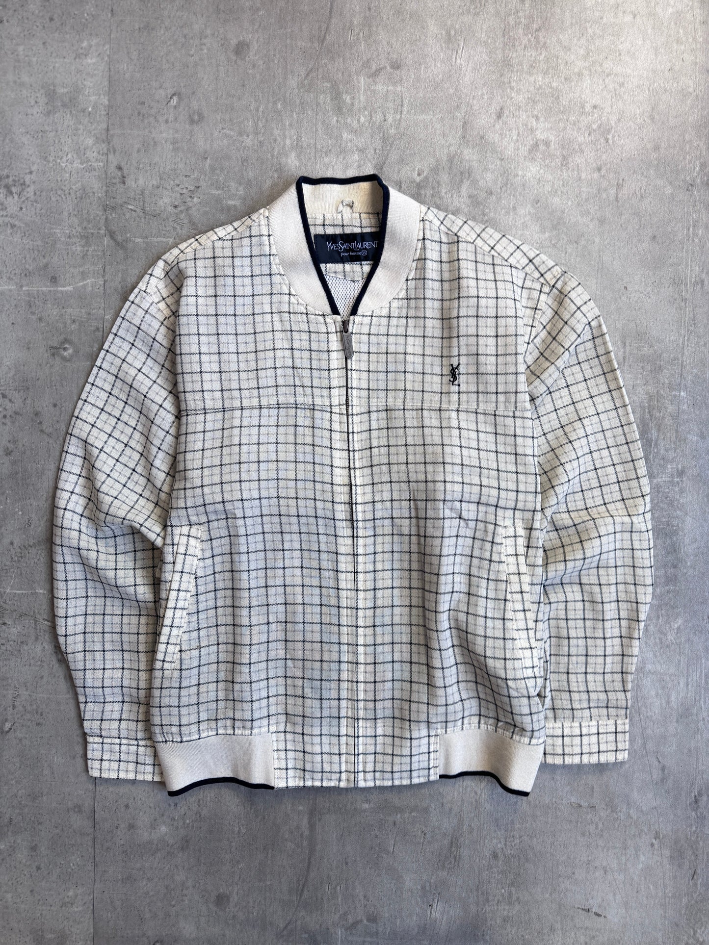 YSL Check Lightweight Bomber
