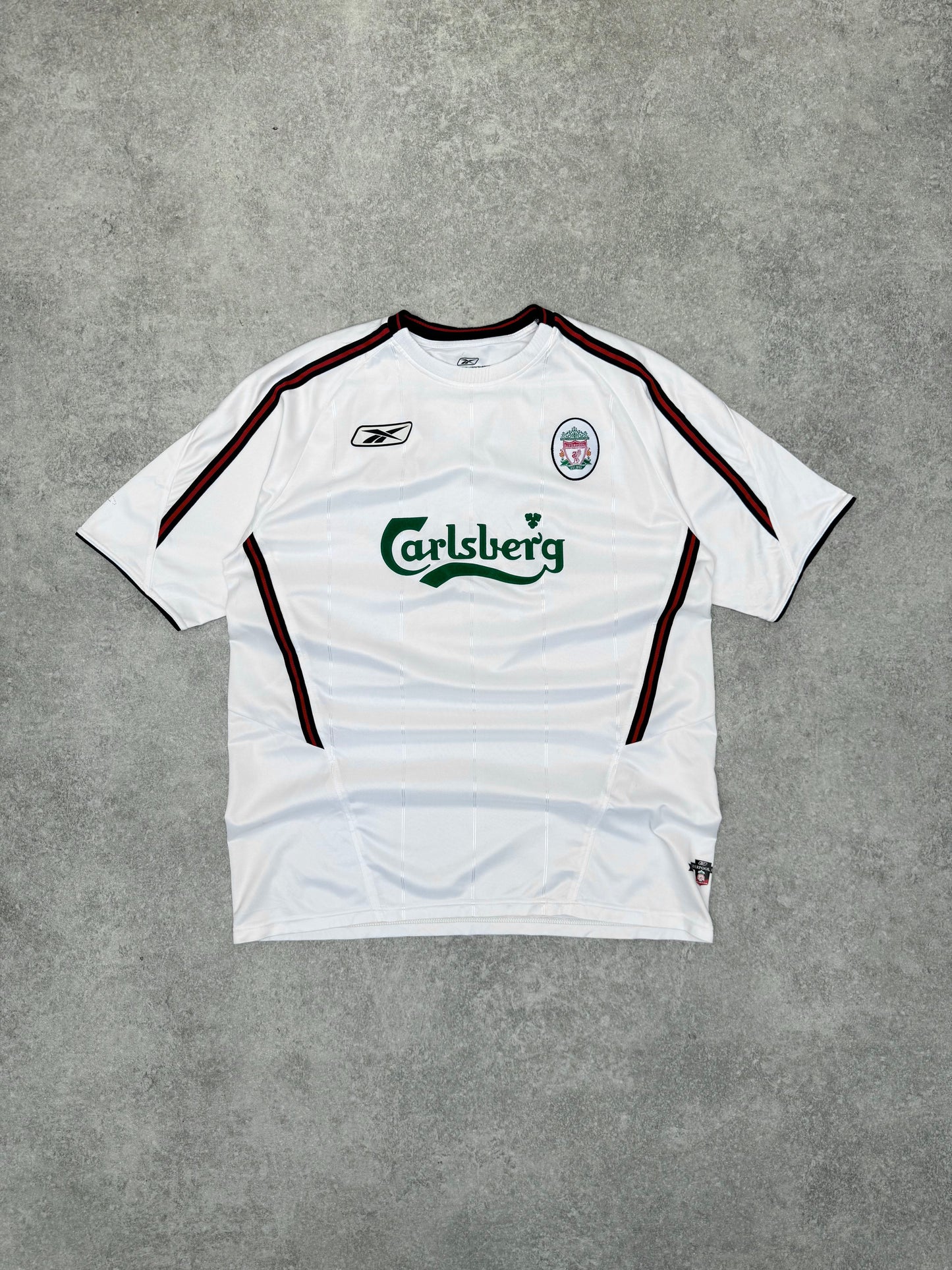 2003-2004 Liverpool FC Away 'Heskey 8' Football Shirt