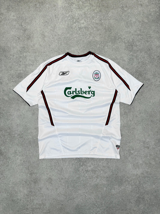 2003-2004 Liverpool FC Away 'Heskey 8' Football Shirt