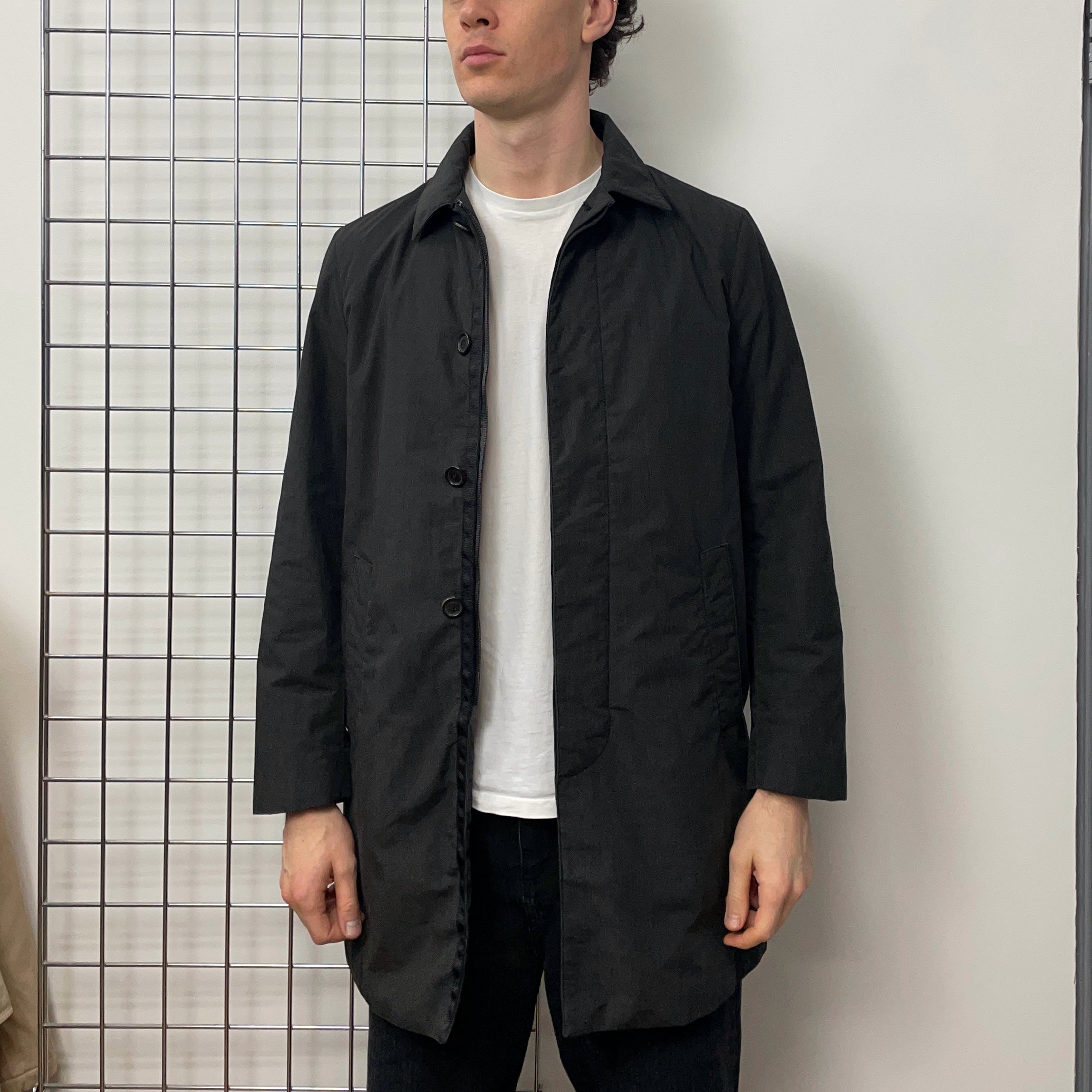 Prada Sport Grey 2007 Kevlar Padded Trench Coat – Known Source