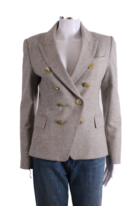 HOLLAND COOPER Flecked Tweed Jacket Grey 10 | O/S, Multicoloured