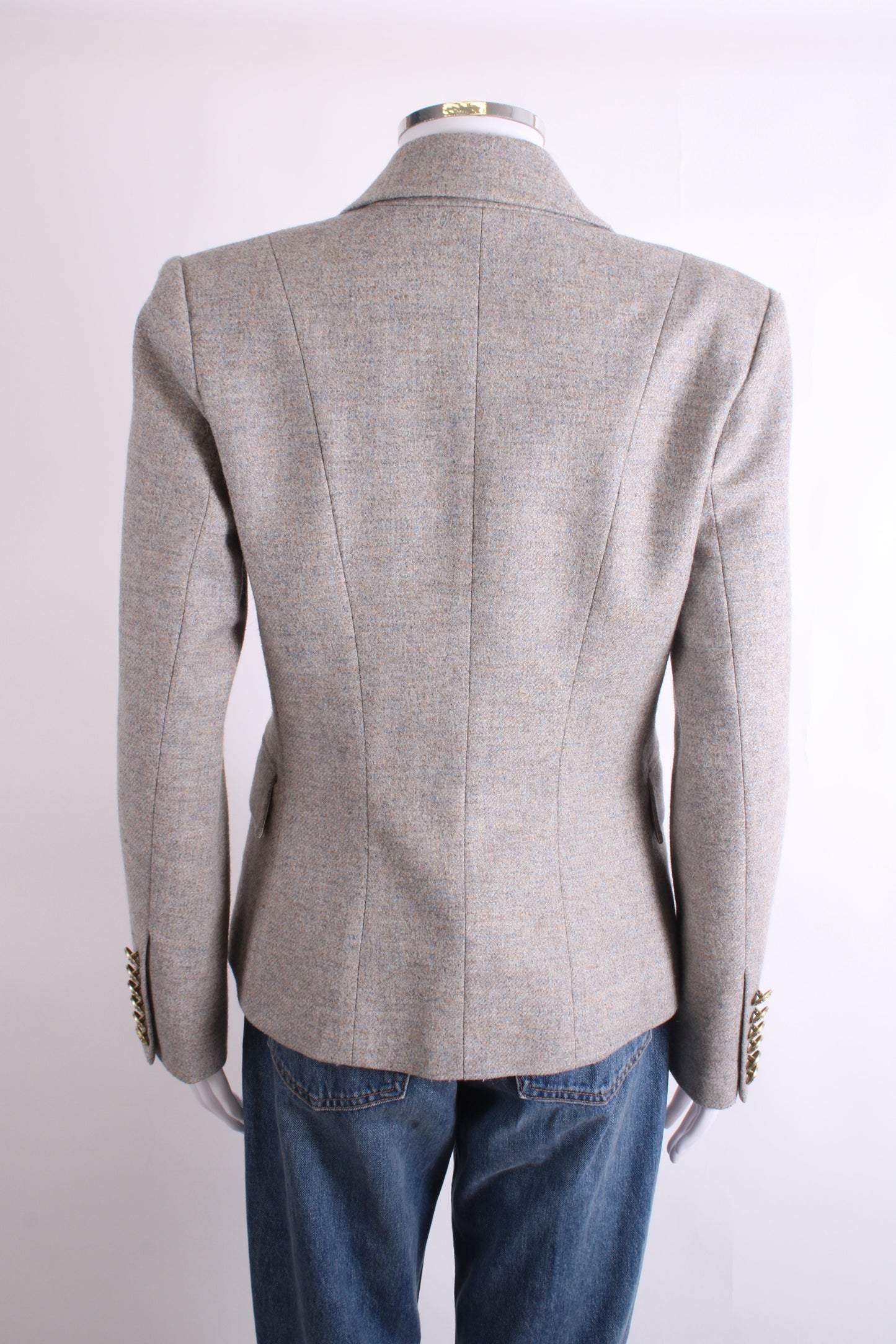 HOLLAND COOPER Flecked Tweed Jacket Grey 10 | O/S, Multicoloured