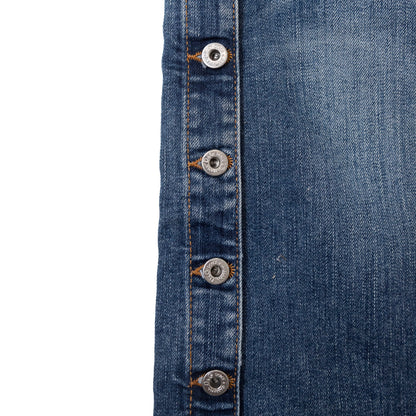D&G Bootleg Button Jeans