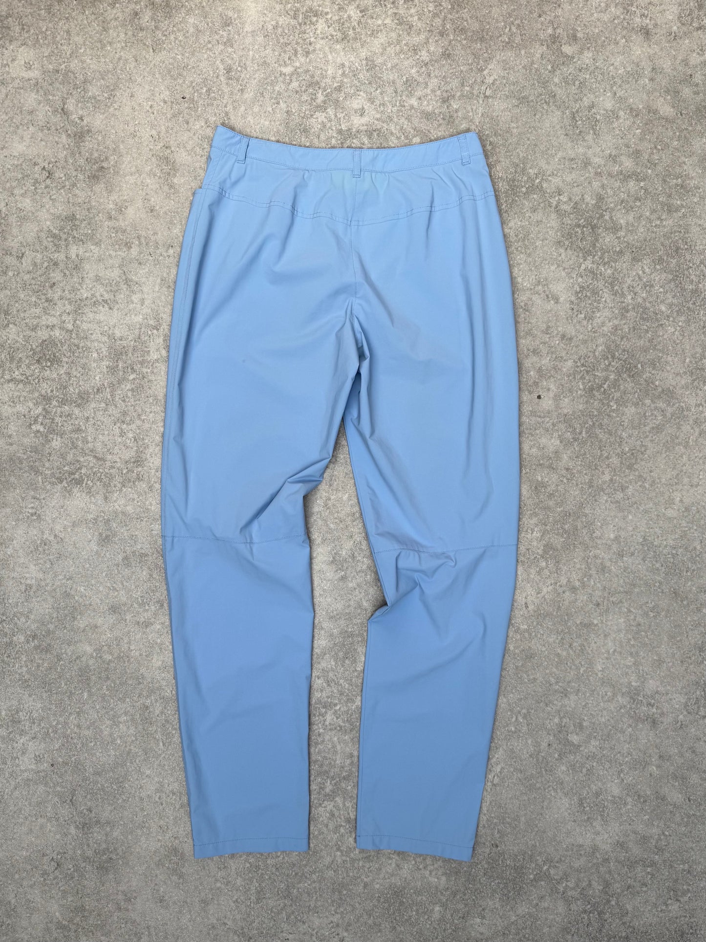 Prada Baby Blue Nylon Trousers