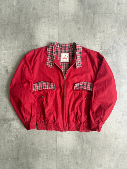 Christian Dior Red Check Harrington Jacket