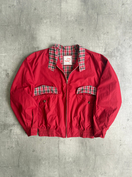 Christian Dior Red Check Harrington Jacket